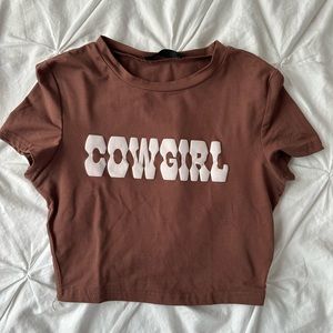 Shein Cowgirl Crop Top!